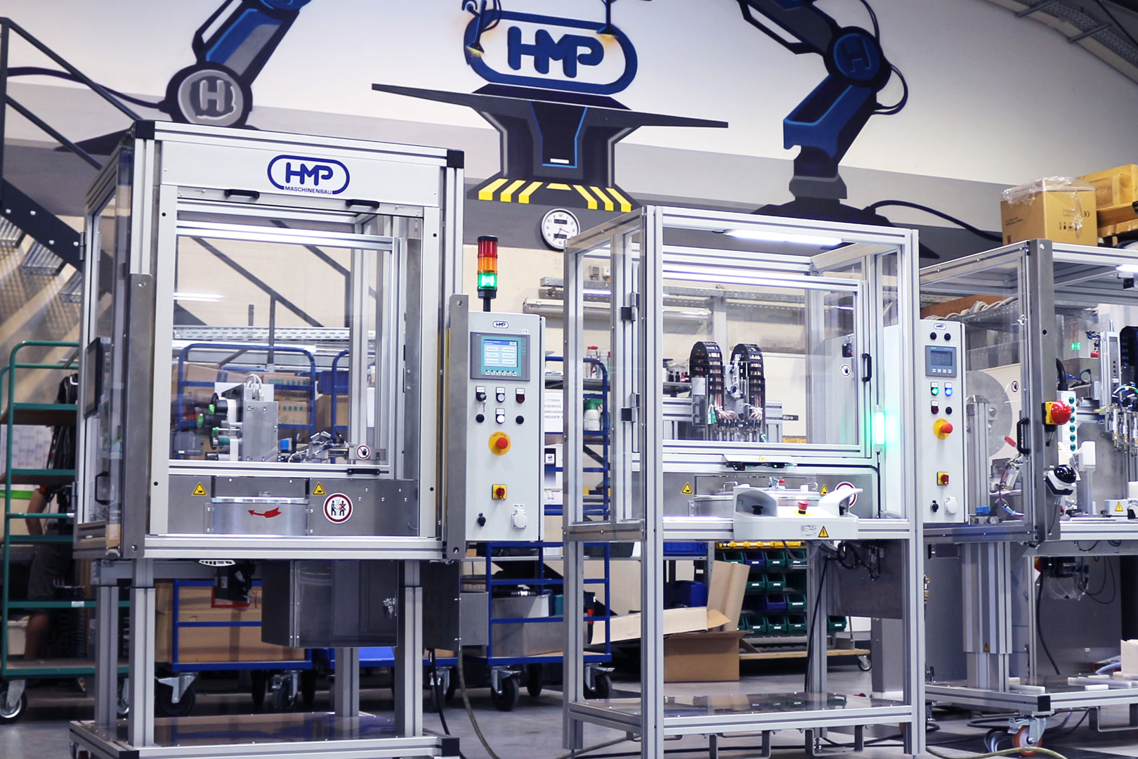 Montageprüfanlagen - HMP GmbH & Co.KG - Maschinenbau, Automatisierungs- und Prozesstechnik